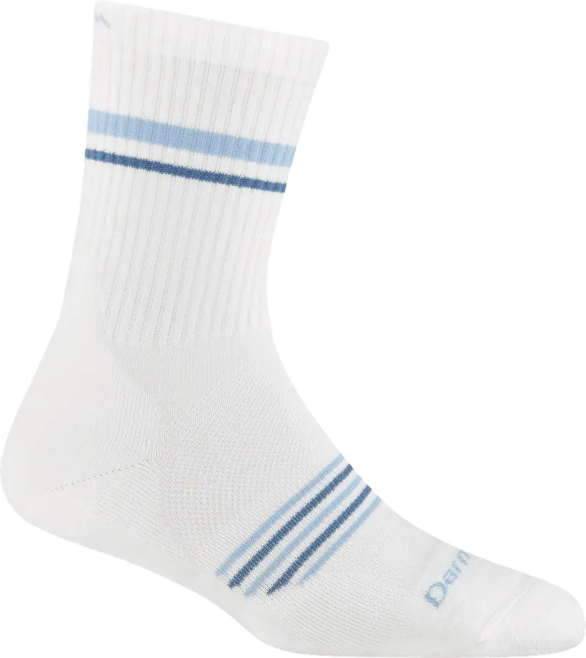 Darn Tough Darn Tough Women's Element Micro Crew Lightweight Running Socks Vapor White