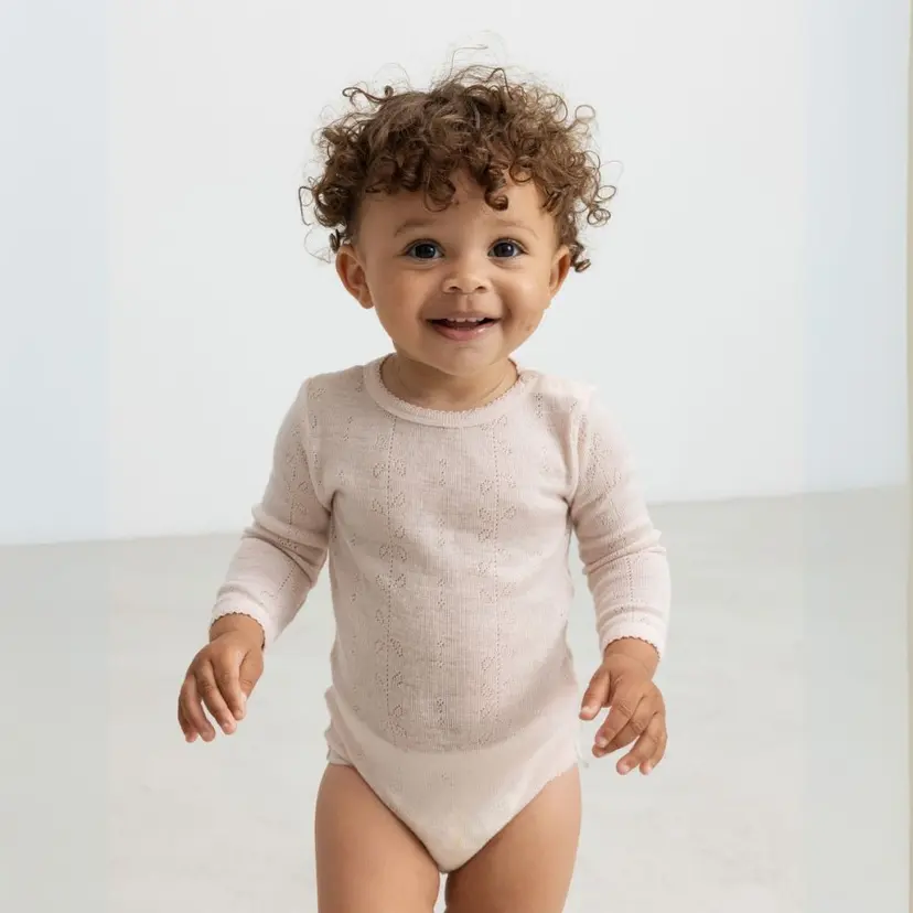 Marmar Copenhagen MarMar - Ullbody Pointelle Benedicte Pink Dahlia
