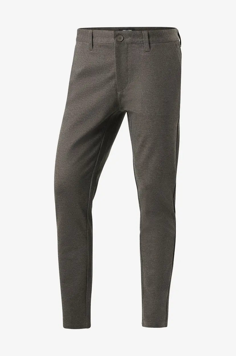 Only & Sons Bukser onsMark Tap Herringbone 2911 Pant - Grå