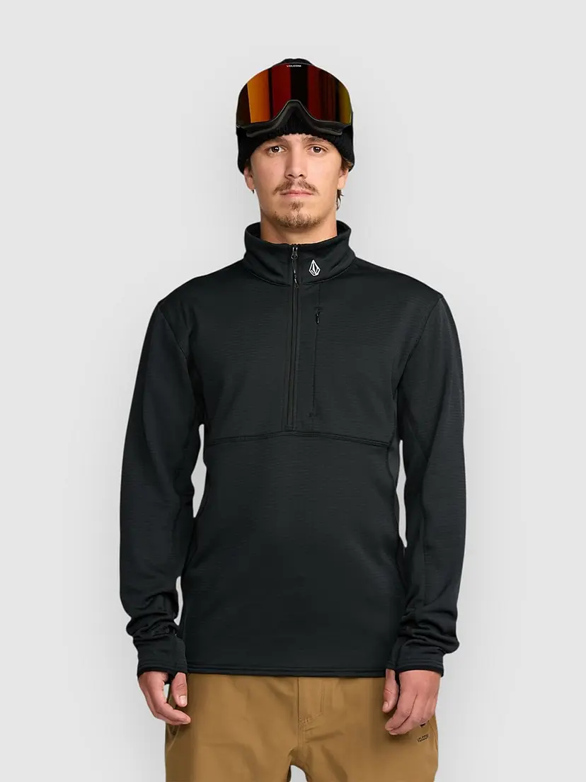 Volcom Volcom Gridlock Mock Neck Hettegenser svart