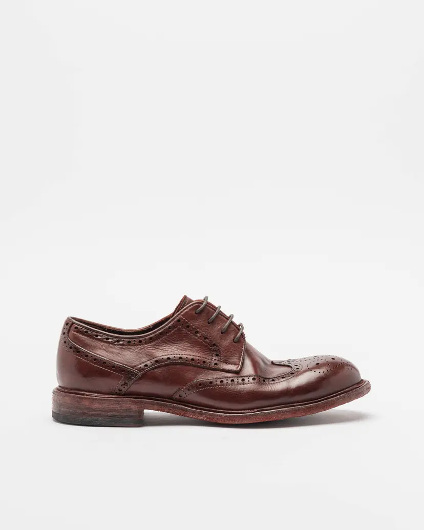 PROF PROF GL230-01 Burgundy Brogue shoes