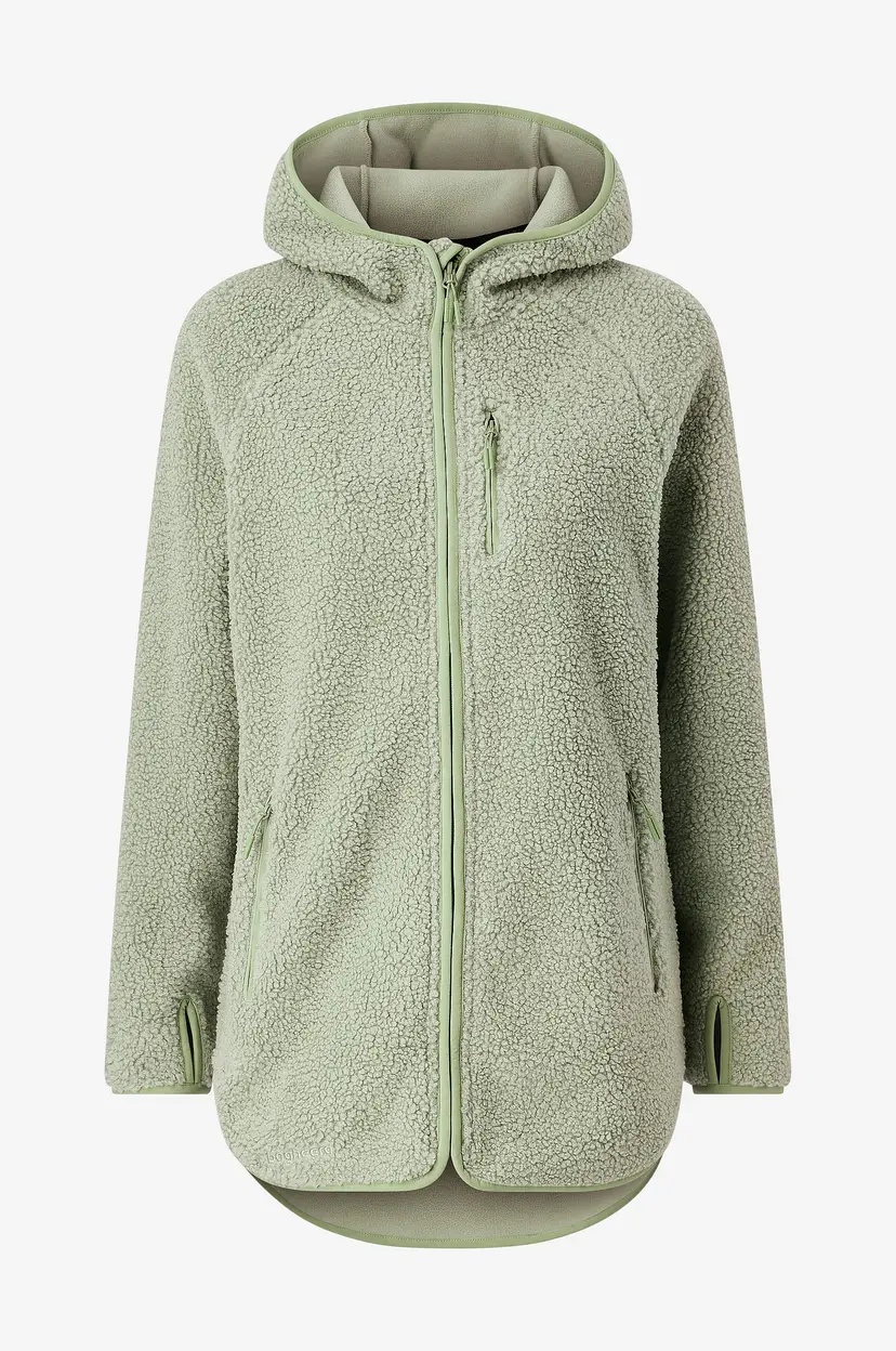 Bagheera Jakke Comfy Hood Jacket Women - Grønn