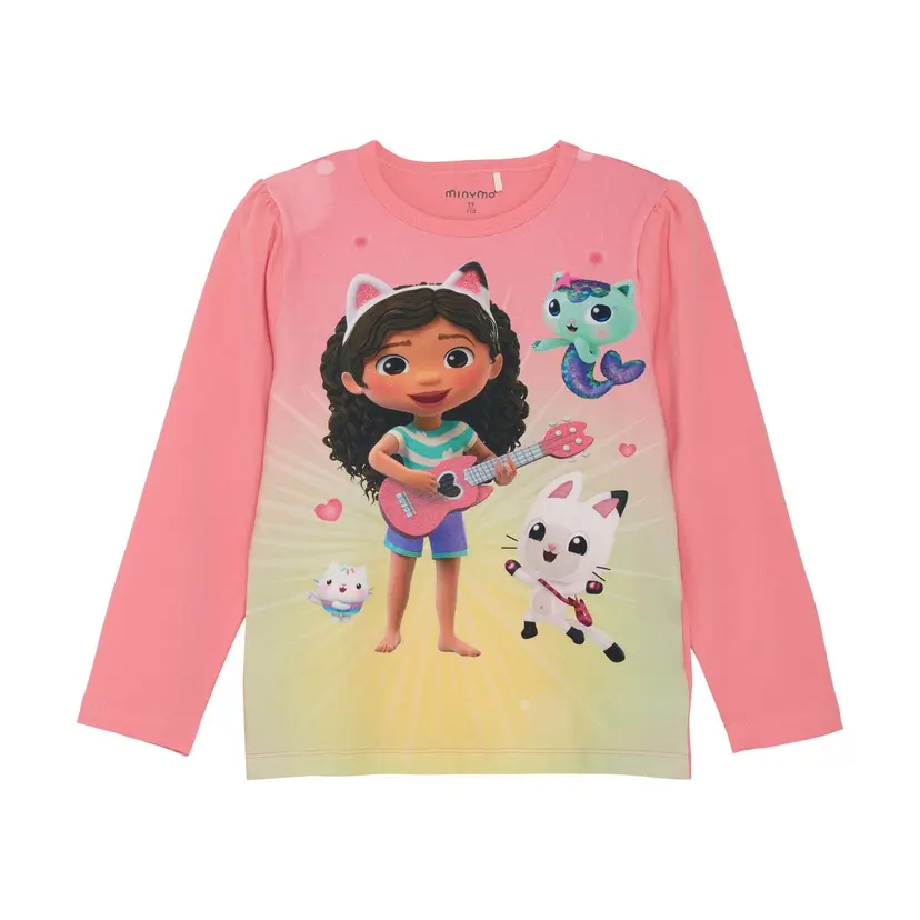 Minymo Minymo T-shirt LS Strawberry Pink (98 /3 år)