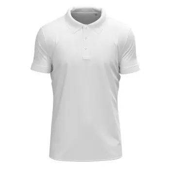 Stedman Stedman Clive Short Sleeve Polo Hvit ringspunnet bomull Herre