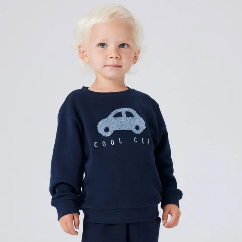 NAME IT Name It - Genser Sweat Cool Car Dark Sapphire