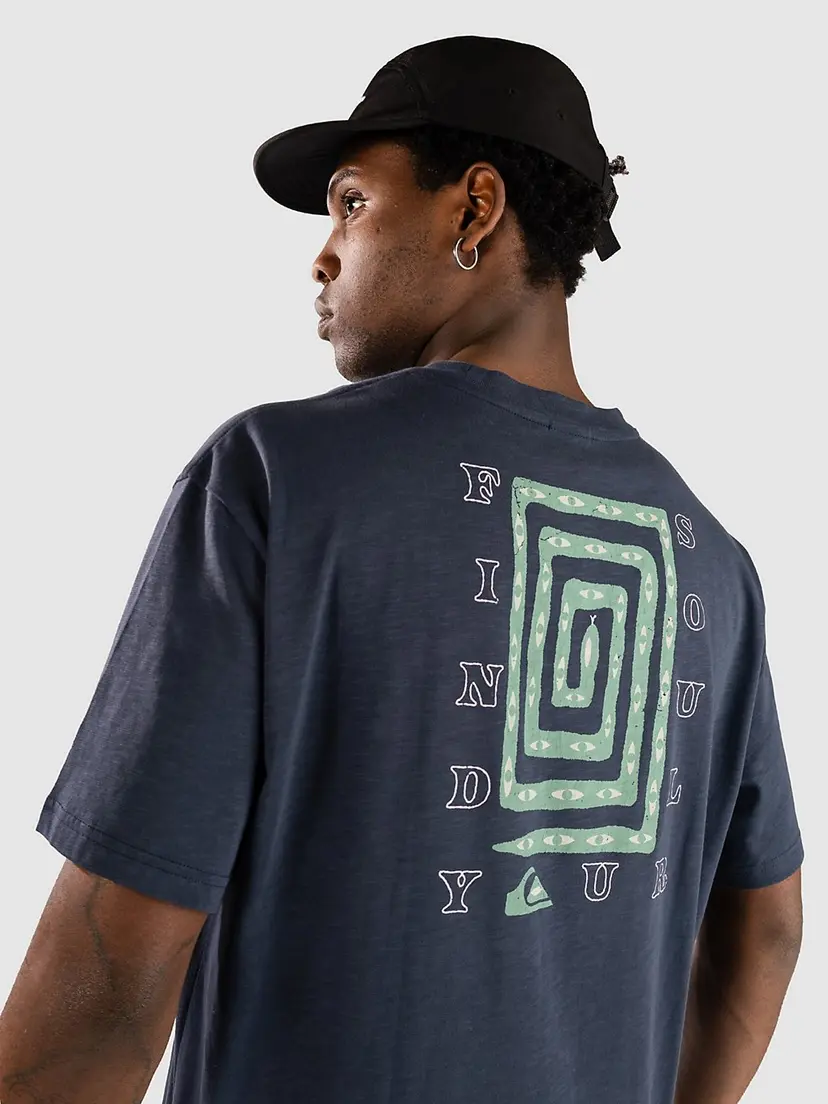 Quiksilver Quiksilver Cl Soul Maze T-skjorte blå