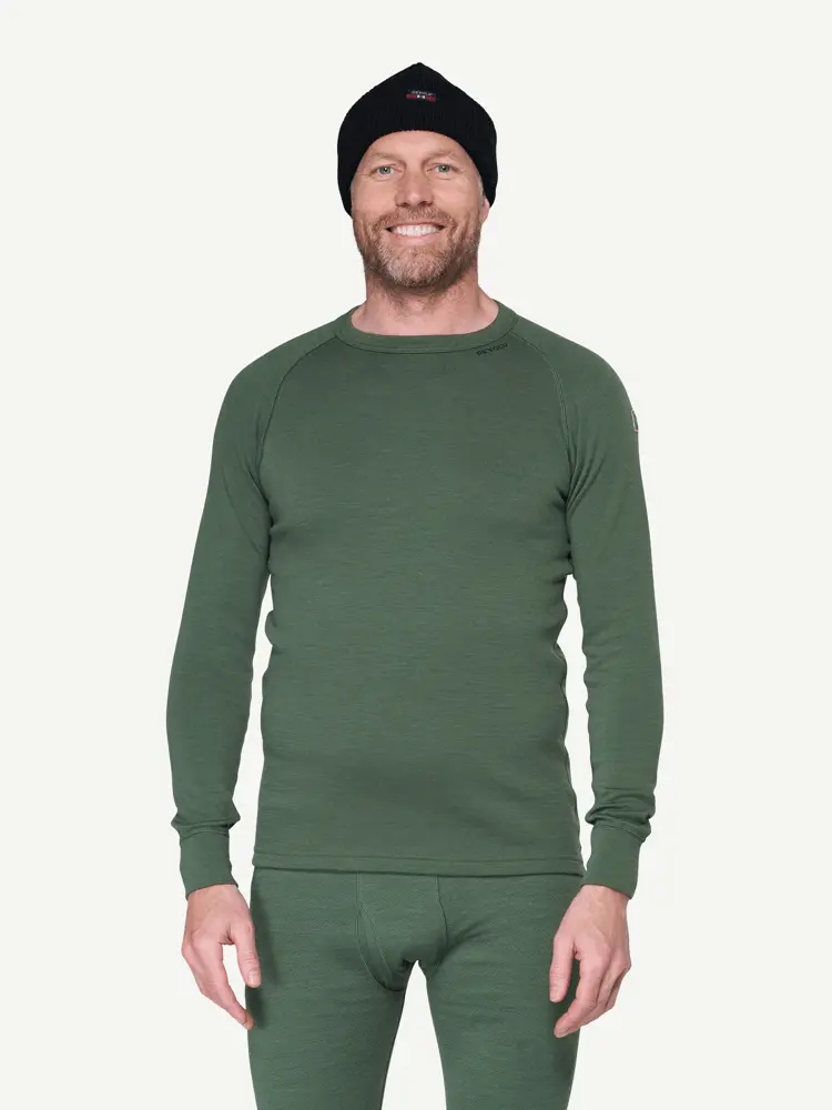 Devold Devold - Expedition Merino 235 Ulltrøye Herre - Large - Grønn