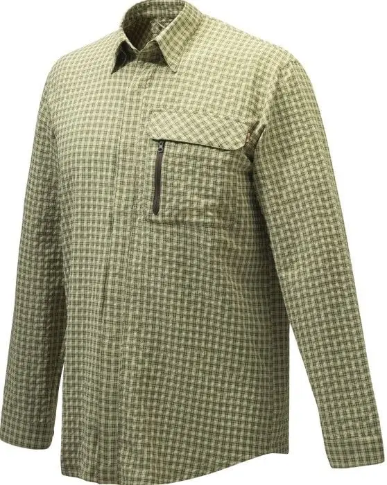Beretta Beretta M's weight Shirt Green Check