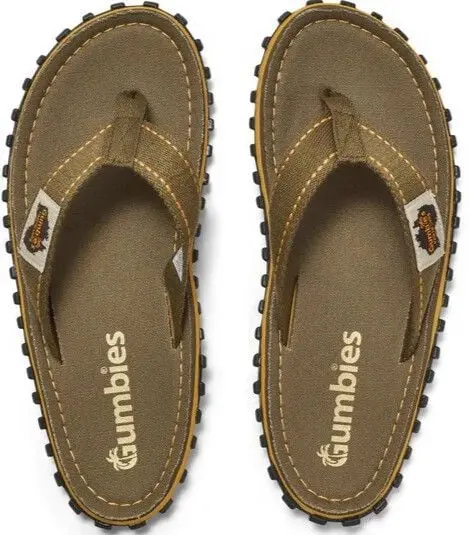 Gumbies Gumbies Islander Classic Khaki Unisex