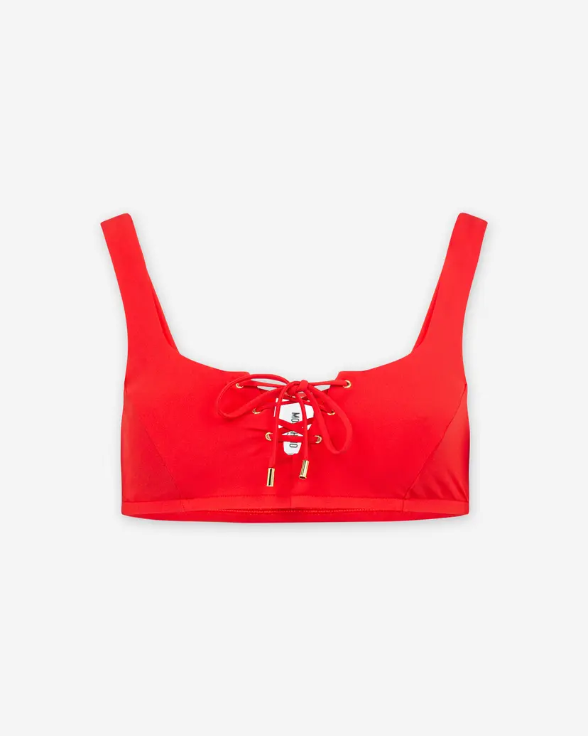 Moschino Swim Moschino Swim V2A5711 Red Bikini top