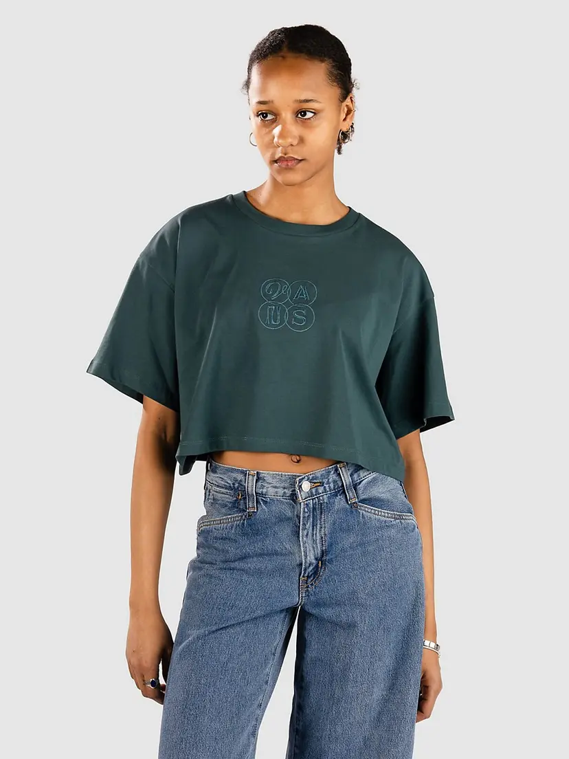 Vans Vans Ellipse Relax Crop T-skjorte svart