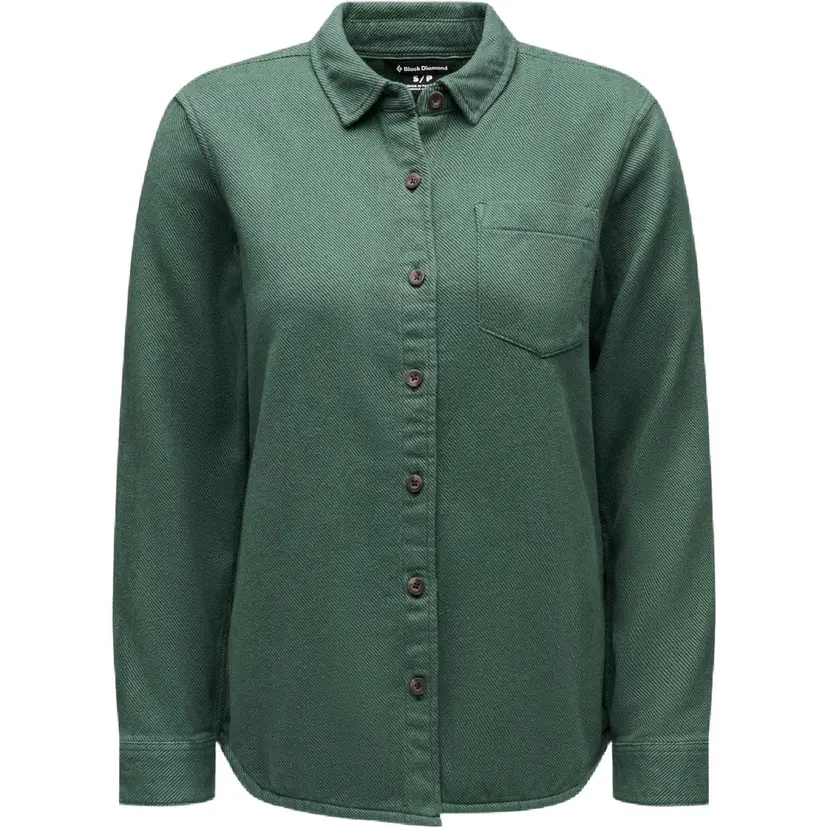 Black Diamond Black Diamond W Project Flannel Laurel Green