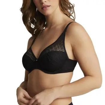 Chantelle Chantelle BH EasyFeel Emma Bra Full Cup Svart C 75 Dame