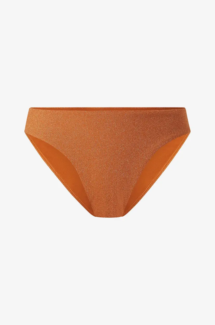 Gina Tricot Bikiniunderdeler Glitter Detail Bikini Brief - Orange