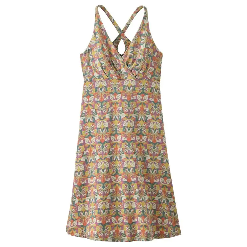 Patagonia Patagonia W's Amber Dawn Dress Butterfly Geo: Weathered Stone