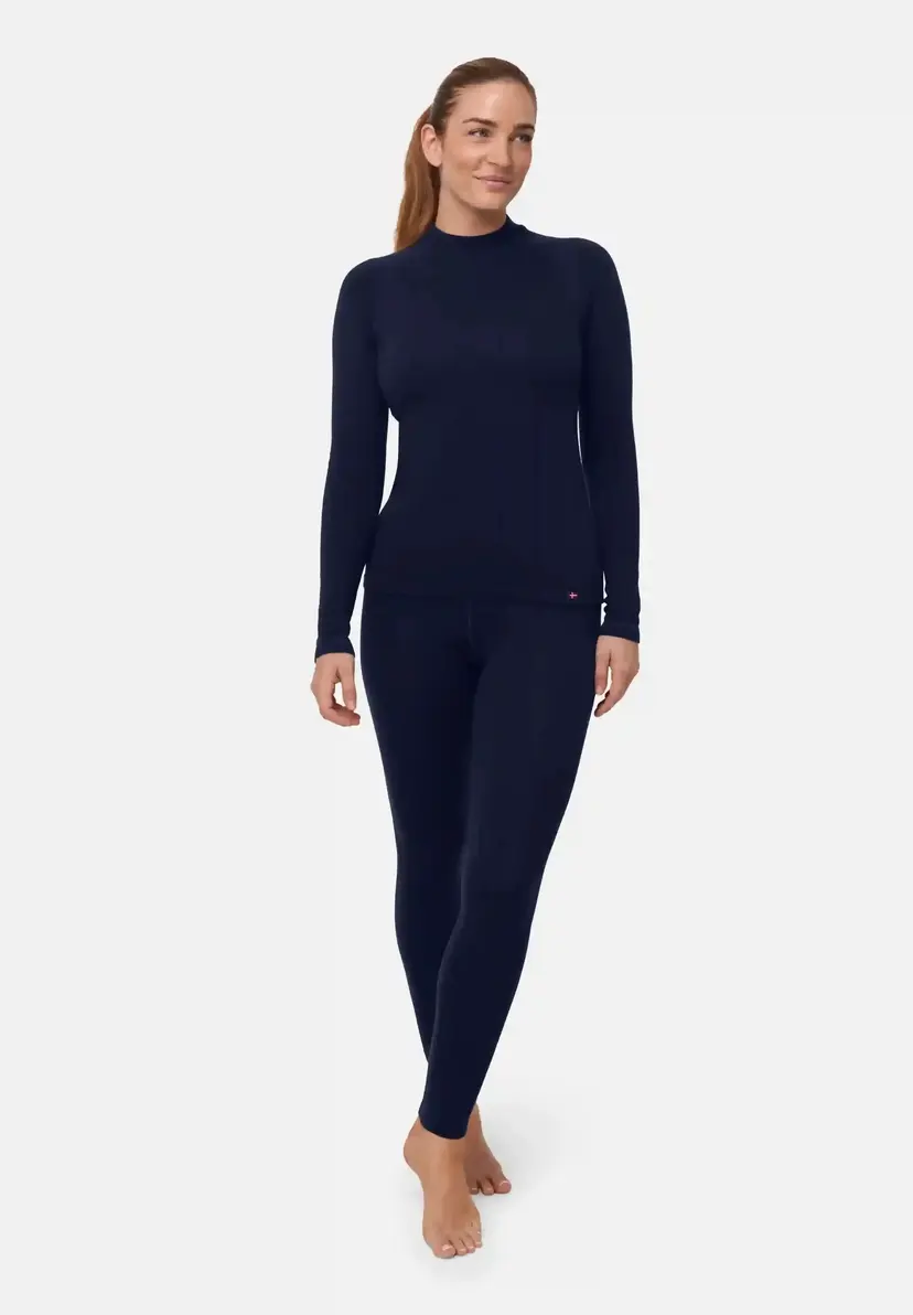 DANISH ENDURANCE DANISH ENDURANCE Extreme Merino Skiunderbysæt, Mørk Marineblå, S