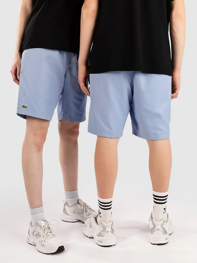Lacoste Lacoste Lightweight Diamond Taffeta Shorts blå