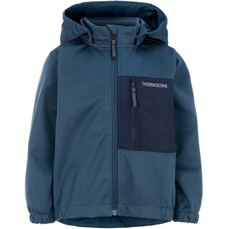 Didriksons Didriksons Kaitum Kids' Jacket Mountain Blue