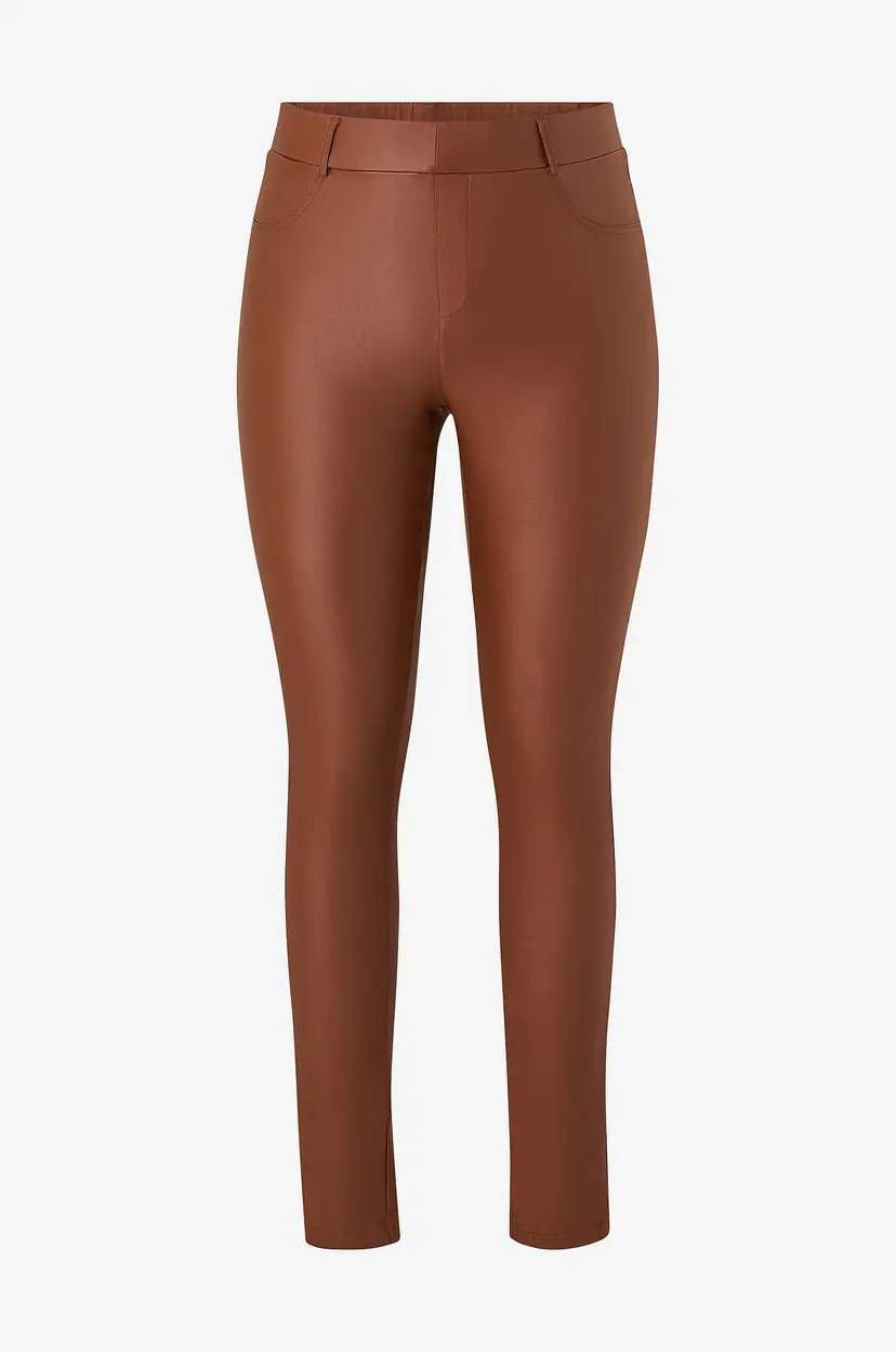 Sandgaard Bukser Dublin Coated Pants - Brun