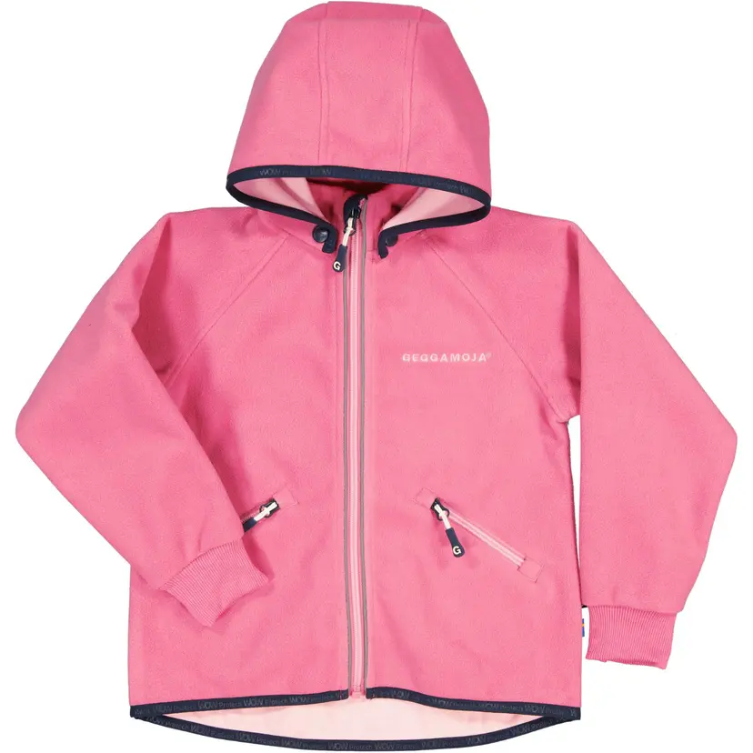 Geggamoja Vindfleecejacka Rosa - 146/152