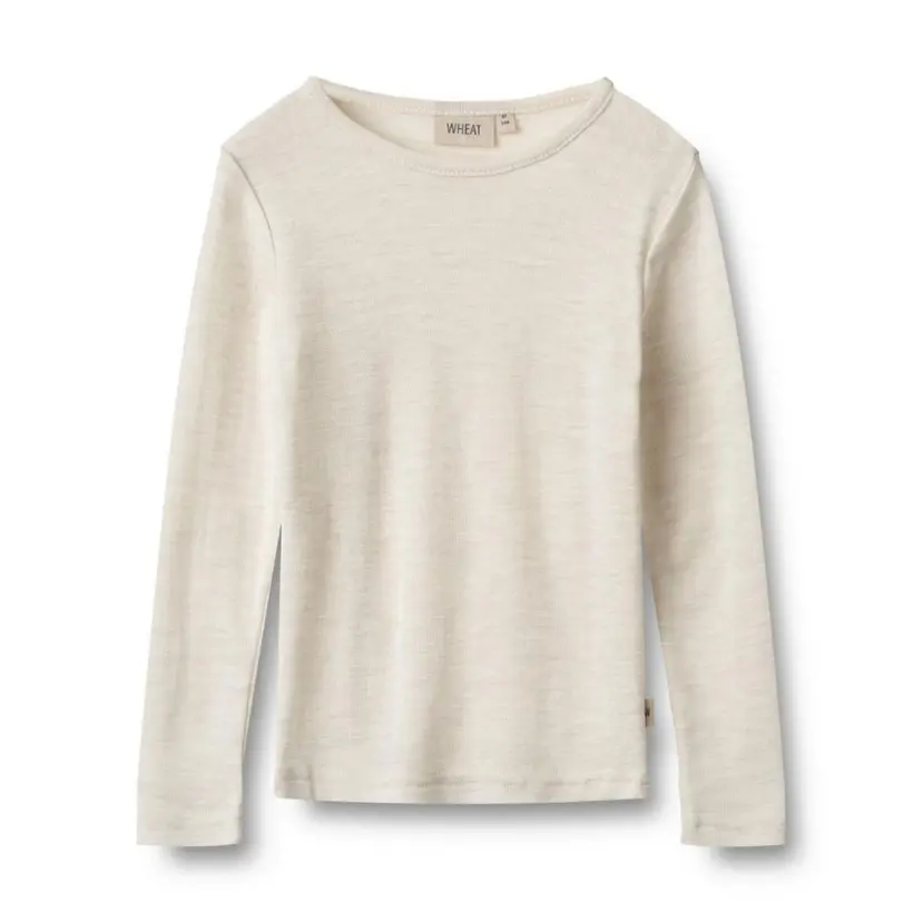 Wheat Wheat - Ulltrøye Alfie Eggshell Melange