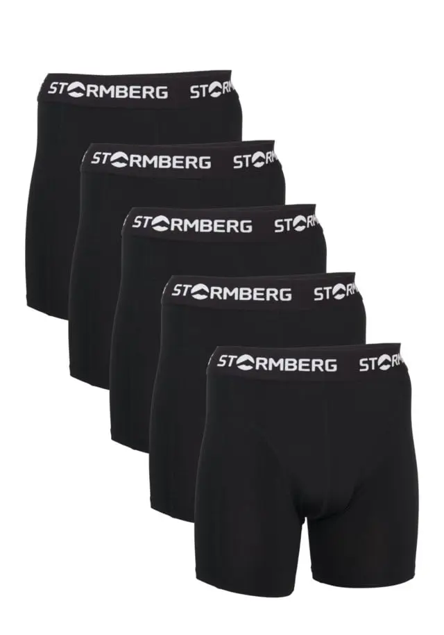Stormberg Sogn teknisk lang boxershorts 5-pack