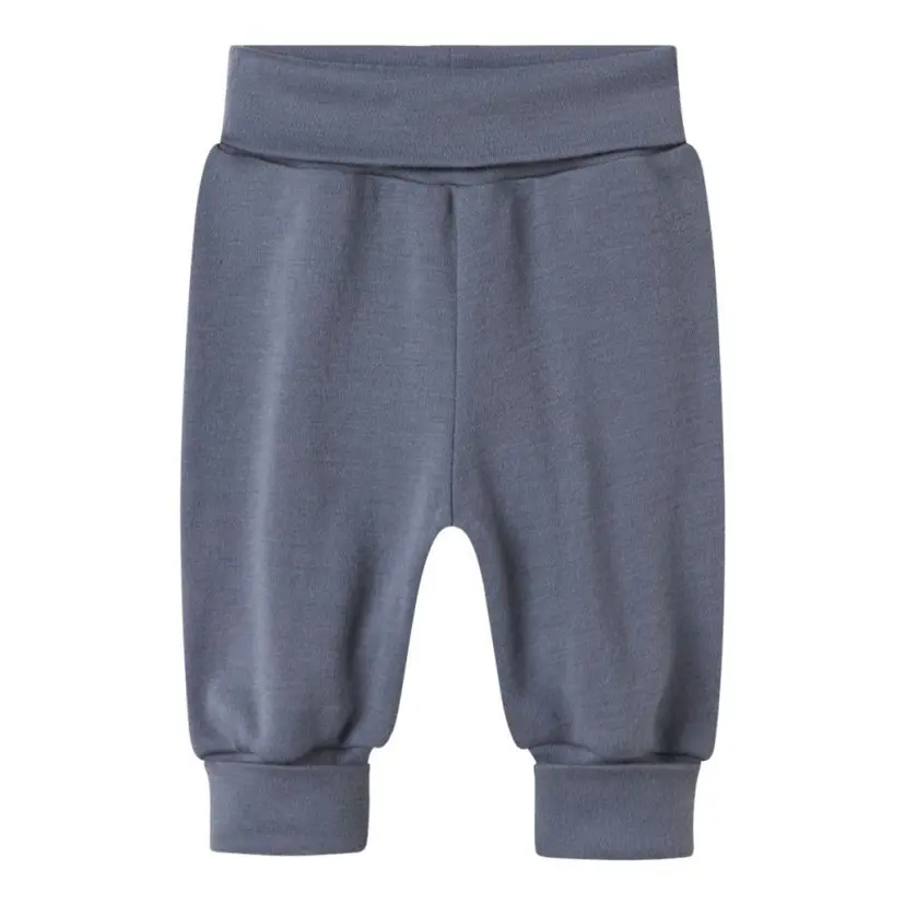 NAME IT Name It - Bukse i Ull Baby Willit Folkstone Gray