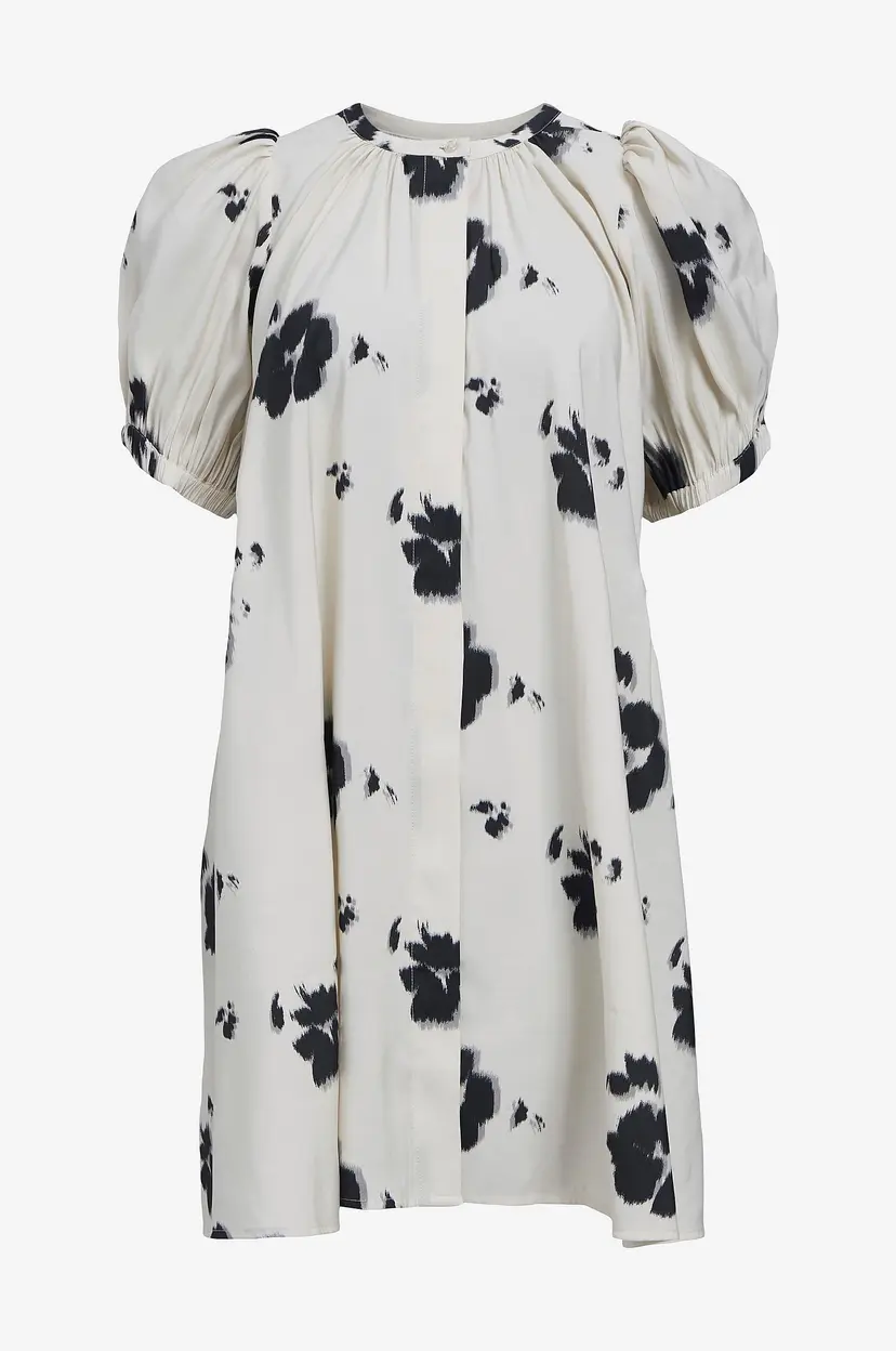 Object Collectors Item Kjole objJenni 3/4 Shirt Dress 132 - Beige