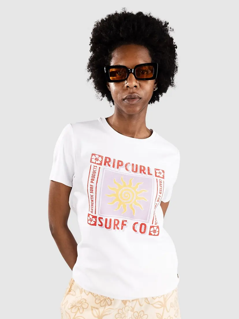 Rip Curl Rip Curl Cala Baby T-skjorte hvit