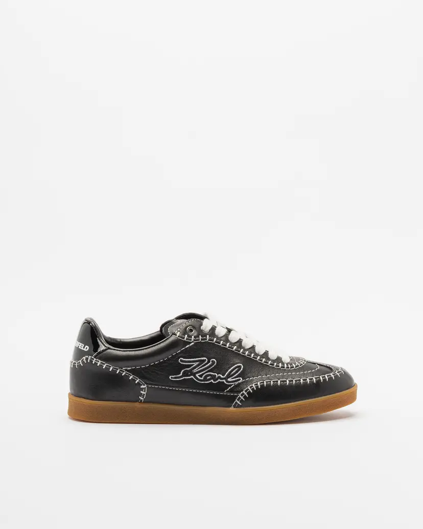 Karl Lagerfeld Karl Lagerfeld Kandidate Signia Stitch Black Sneakers