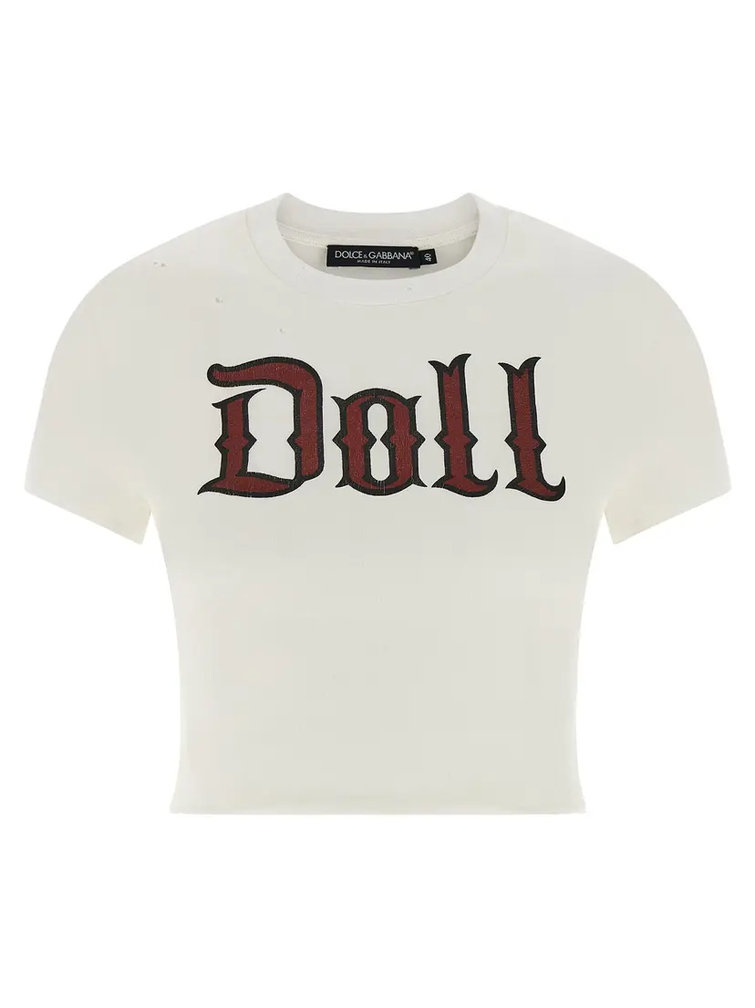 Dolce & Gabbana Dolce & Gabbana T-skjorter – Hvit
