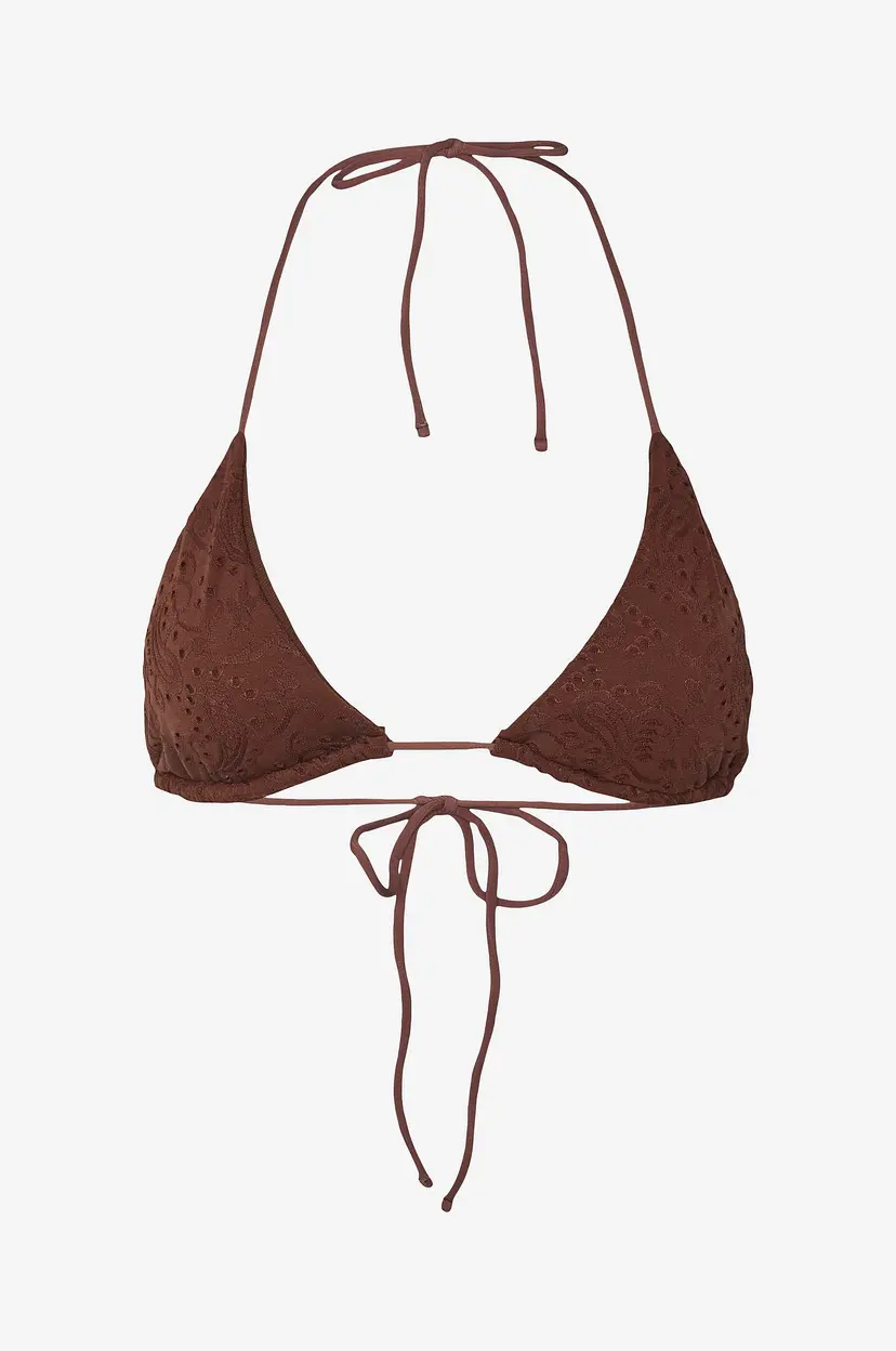 Vero Moda Bikini-BH vmCarly Swim Top - Brun