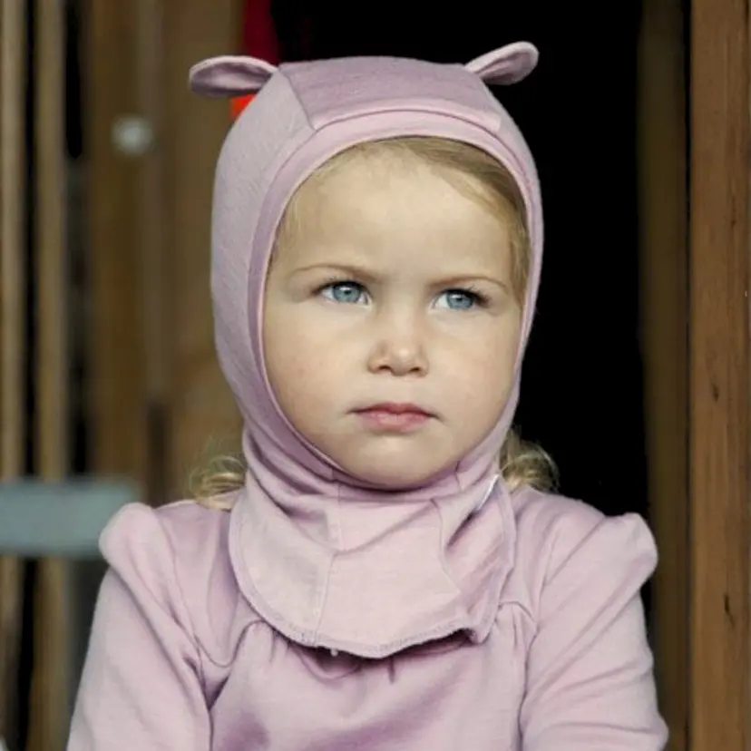 Woolland WoolLand - Balaclava i Ull Levanger Old Pink
