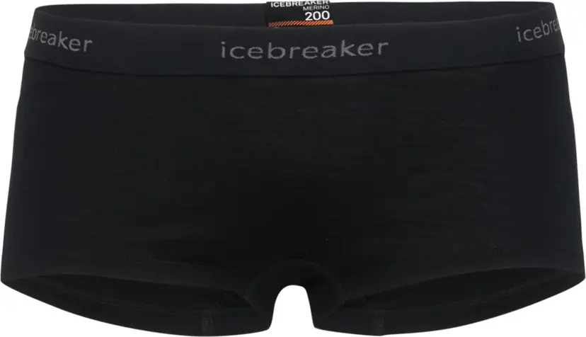 Icebreaker Icebreaker Women's 200 Oasis Boy Shorts Black