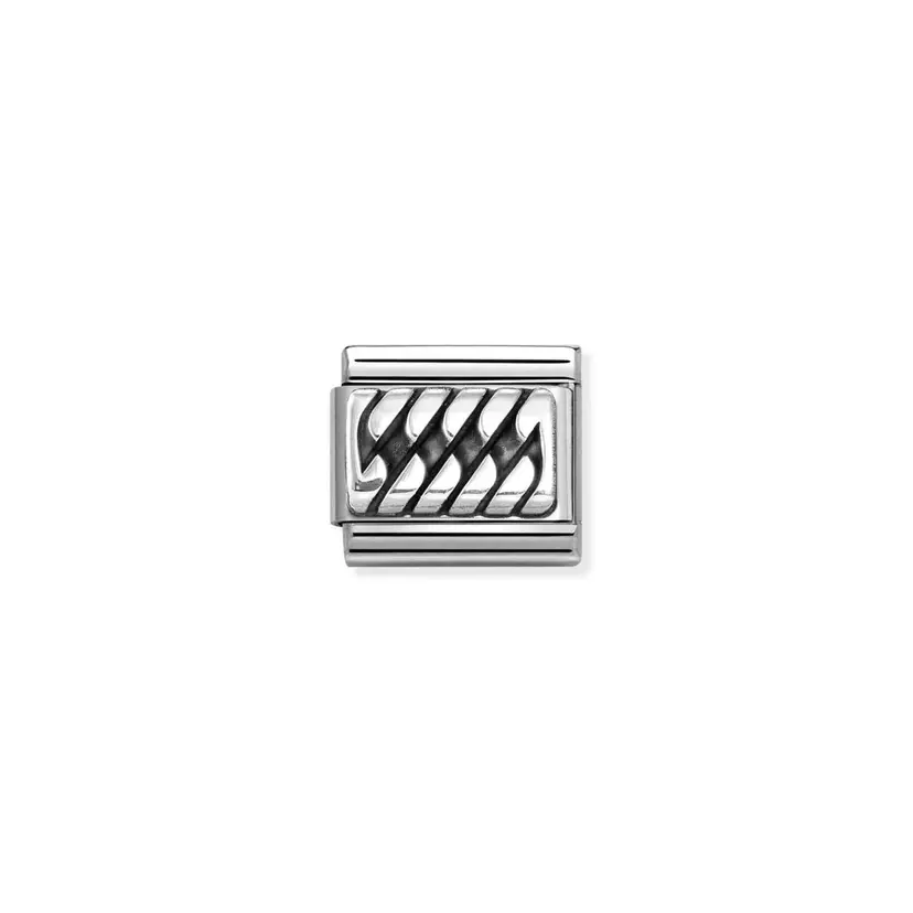 Nomination Braid Silver