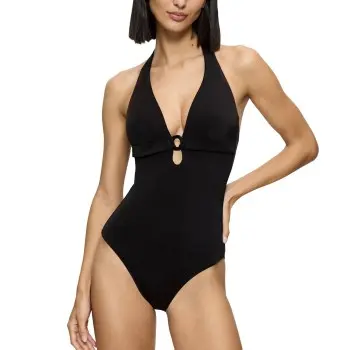 Triumph Triumph Midnight Swim OP 01 Swimsuit Svart C 38 Dame
