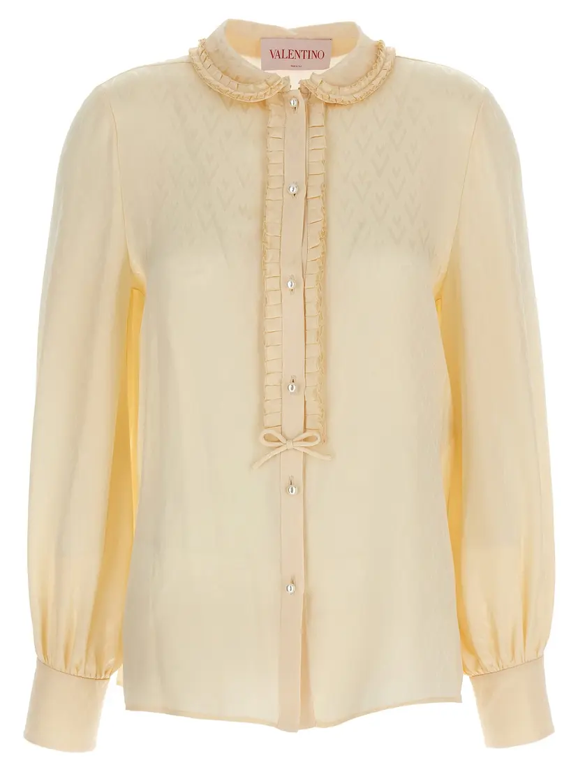Valentino Garavani Valentino Garavani Skjorter – Beige