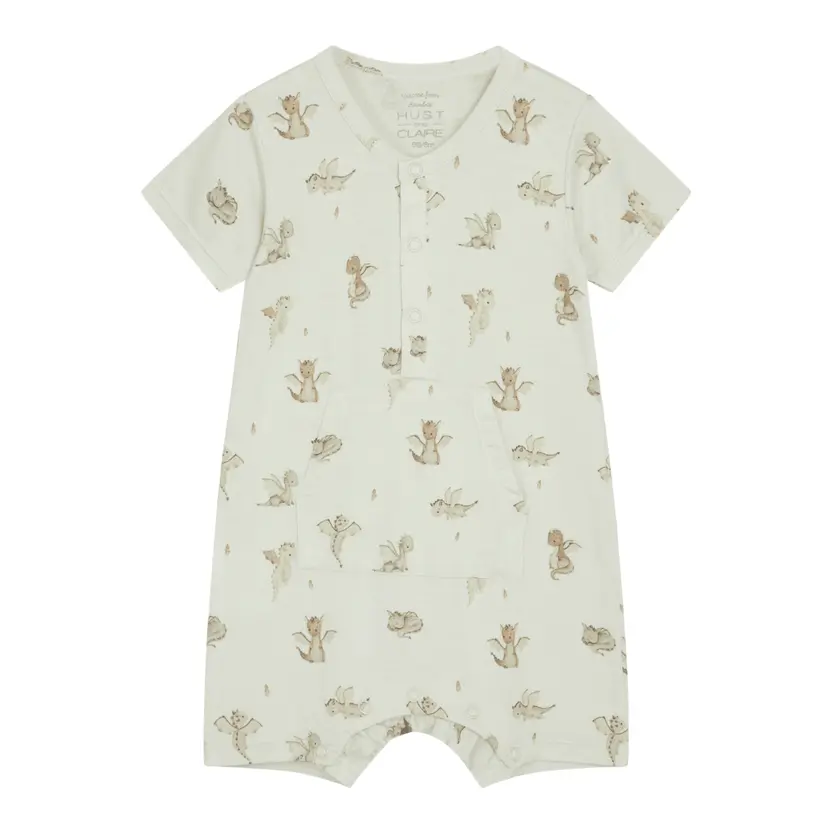 Hust and Claire Hust and Claire - Sommerdrakt Bambus Milu Dragon Green Hint