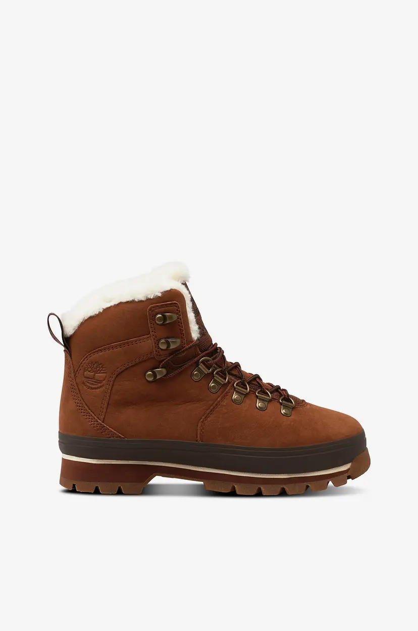 Timberland Boots Euro Hiker WP Fur Lined - Brun