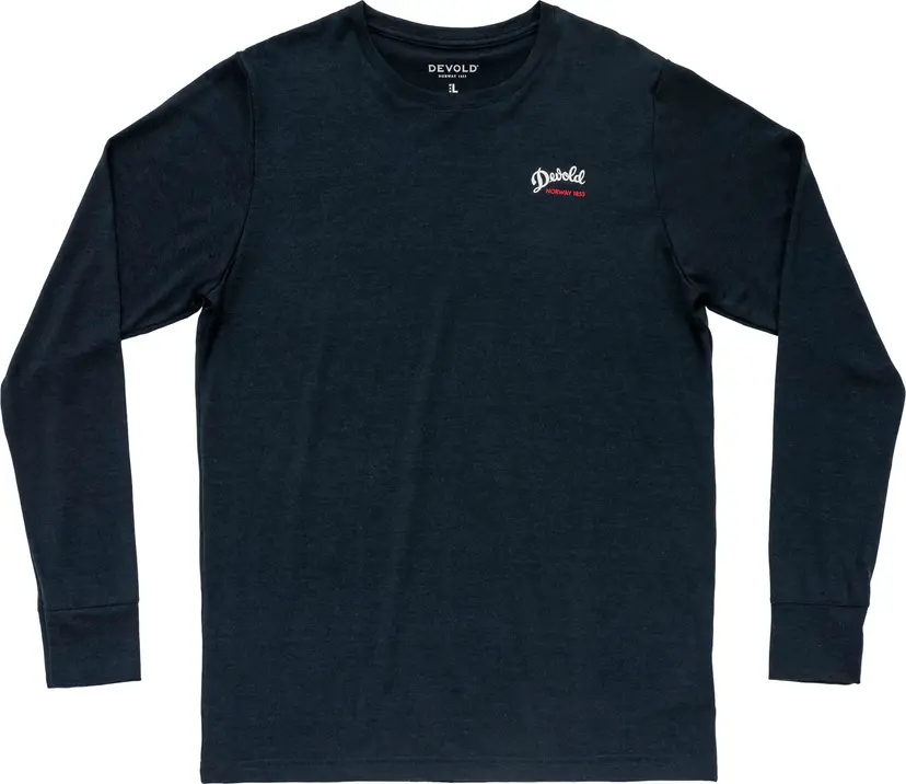 Devold Devold Men's Classic "Script" Long Sleeve Ink