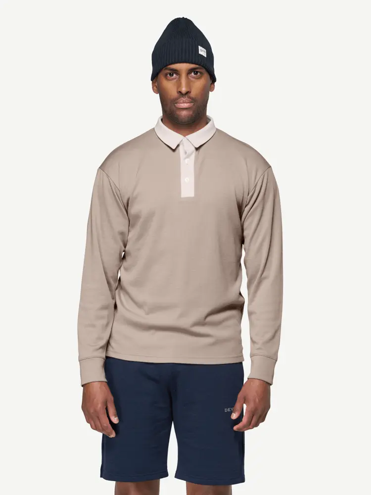 Devold Devold - Archive Rugby Ulltrøye Long Sleeves - Large - Beige