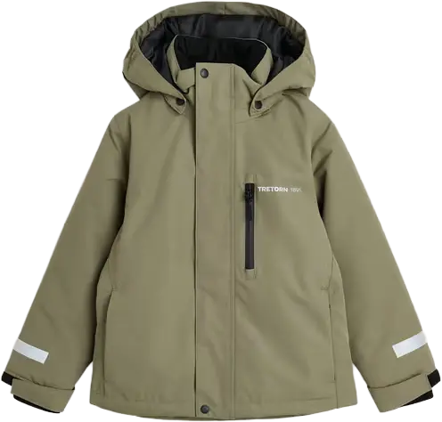 Tretorn Tretorn Kids' Frost Insulated Shell Jacket Smokey Olive