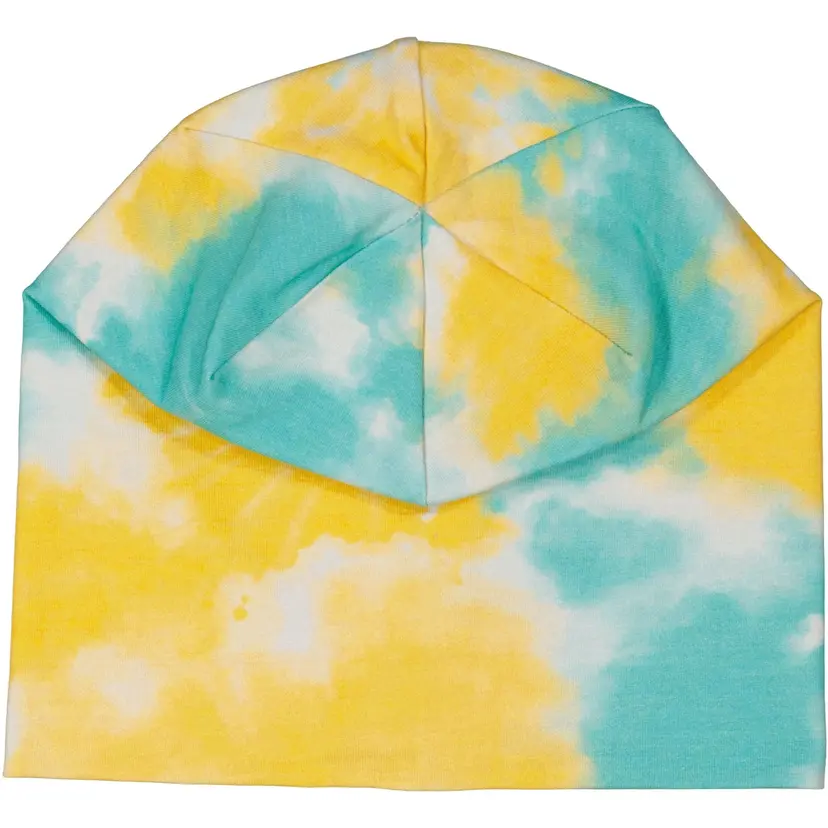 Geggamoja Mössa Tie Dye Gul - Baby 2-6 mån