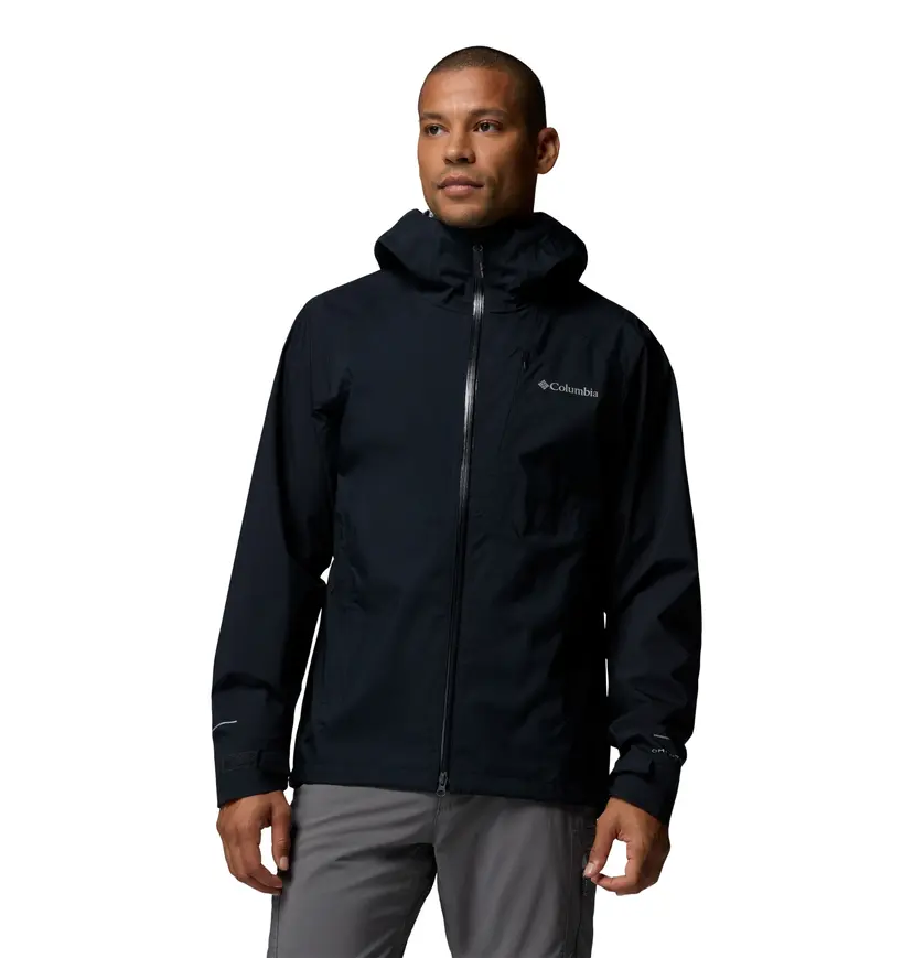 Columbia Columbia Men's Trailborne 2.5L Packable Waterproof Jacket Black