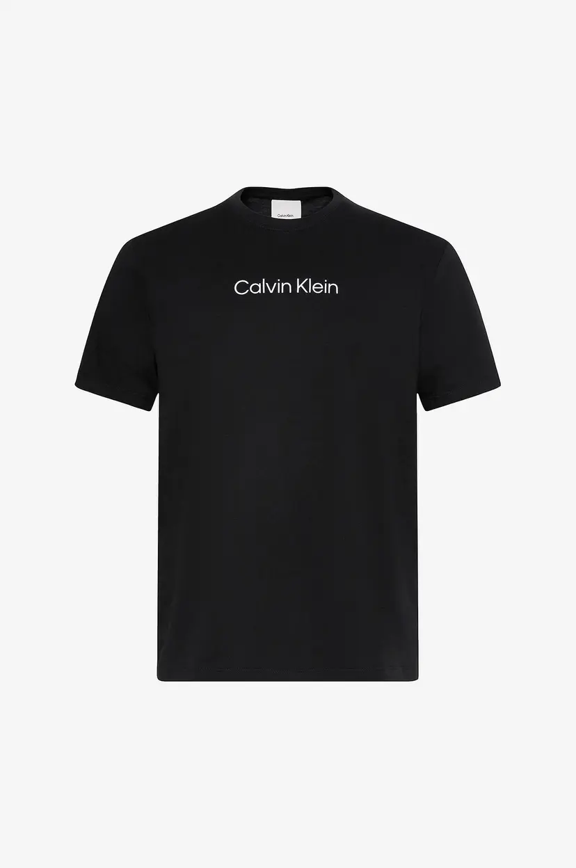 Calvin Klein T-skjorte SS Standard Logo 30s Crewnk Tee - Svart