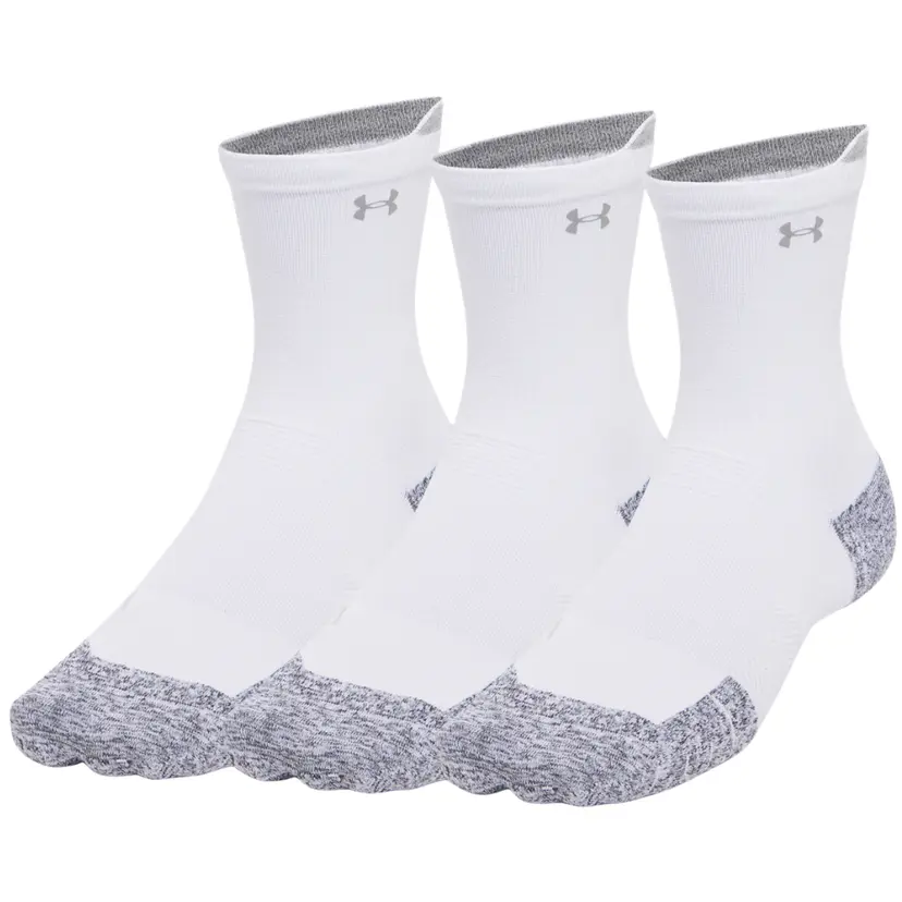 Under Armour Under Armour UA Velociti Run Cushion Unisex 3-pack Mid-Crew Socks Distant Gray