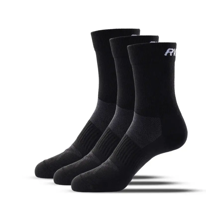 RevolutionRace 3-pack Trek Performance Socks Unisex Black