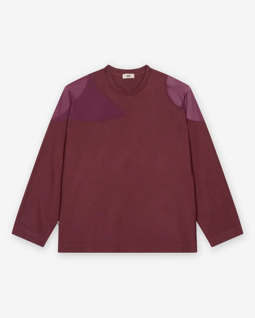 Jijil Jijil JPI25FP138 Burgundy Sweatshirt