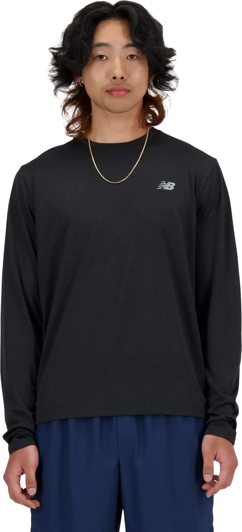 New Balance New Balance Men's Athletics Long Sleeve Black
