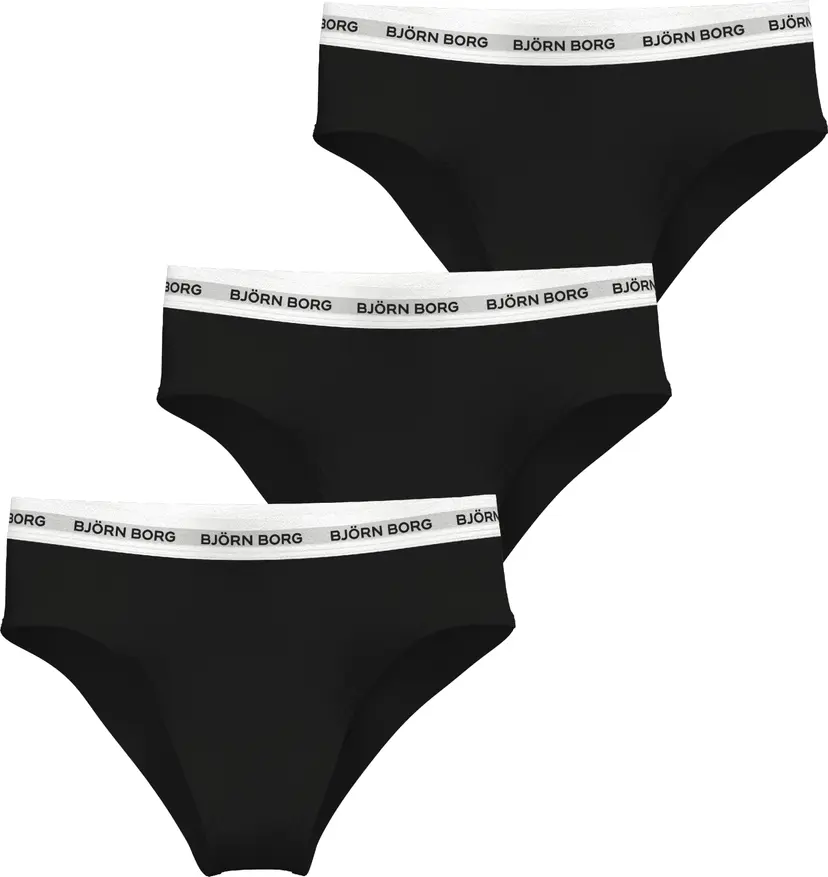 Björn Borg Björn Borg Women's Logo Highwaist Brief 3p Multipack 1